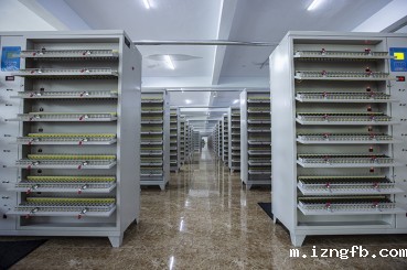 锂电池化成车间